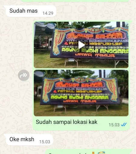 Pengiriman Papan Bunga Cicinde Utara Banyusari